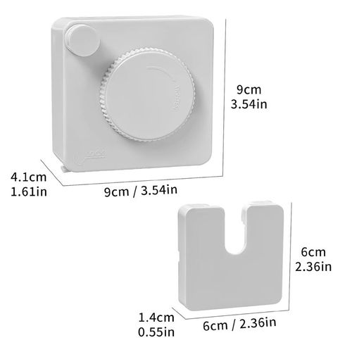 Wall-Mounted Retractable Clothesline