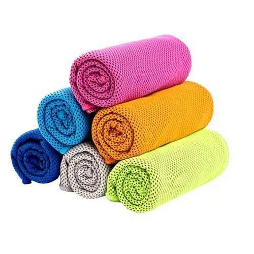 Keeps Body Temperature Lower Summer Cool Sports Towel Artifact Outdoor Sport Magic Travel Silicone Bag Ice Cooling Towel