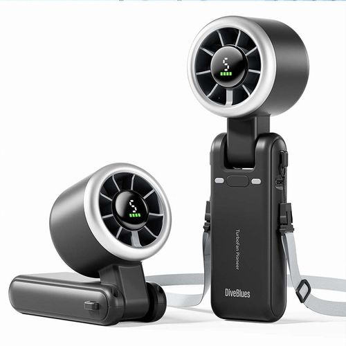 Super Power Portable Cooling Handheld Turbo Portable Folding Personal Fan