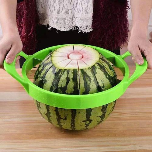 Stainless Steel Watermelon & Fruit Cutter Multipurpose Kitchen Tool for Vegetable & Food New Condition Metal Cutting Tools