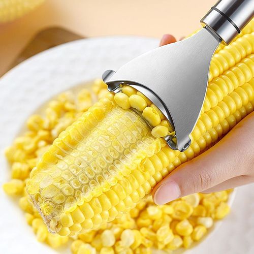 Stainless Steel Peeler Corn Pelling Tool Manual Corn Thresher Kerneler Peeler Fruit Vegetable Tools Kitchen Gadgets Accessories