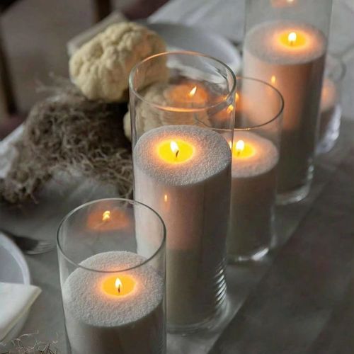 Bulk Pearl Wax Sand Wax Powder Floating Candle Wedding Decoration Aromatic Colorful Sand Wax Candle