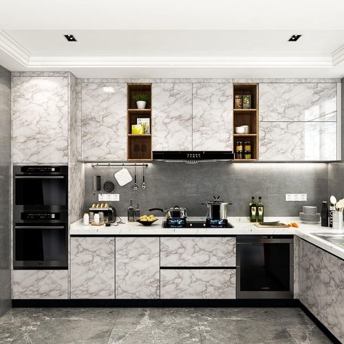 Marble Design Waterproof Moisture Proof Self Adhesive Wallpaper Modern Wall Decor Wallpaper 3d Home Decoration Wall Wallpaper