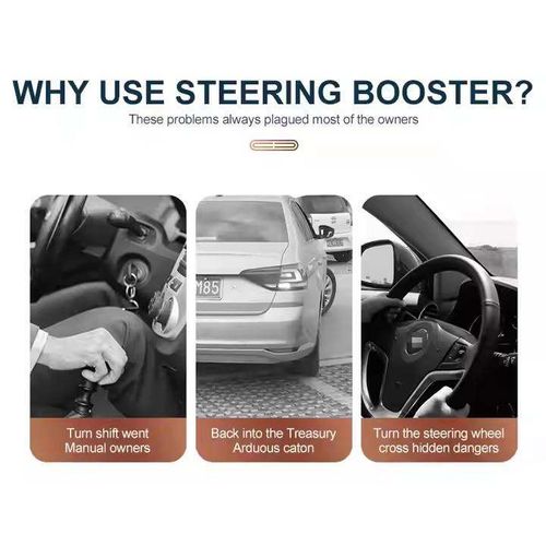 Car Steering Wheel Booster, Creative Bearing Type Truck Single Hand Turning Assistance Labor-saving Steering Assist Ball