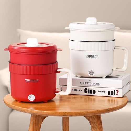 Fashionable Mini Portable Electric Pot Non-Stick Electric Hot Pot Easy Pot for Student Dormitory