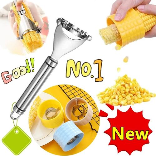 Stainless Steel Peeler Corn Pelling Tool Manual Corn Thresher Kerneler Peeler Fruit Vegetable Tools Kitchen Gadgets Accessories