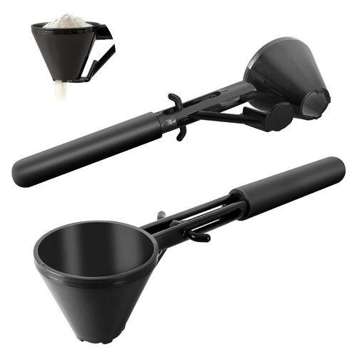 Eco-Friendly Coffee Filter Spoon Measuring Spoon Funnel for No Spill Preparation Protein Powder Exercise Drink Milk Spoon