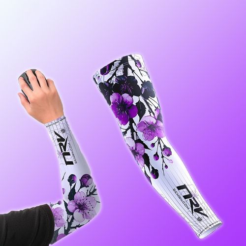 Custom Gamer Gaming Sports Arm Sleeves UV Protection Ice Silk Arm Sleeves E-Sports Arm Sleeve