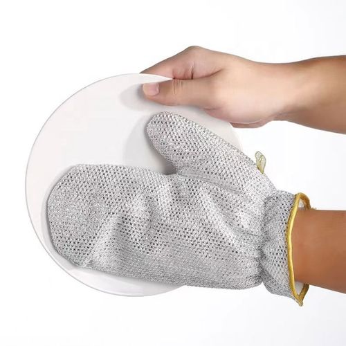 Wire Dishwashing Gloves Kitchen Multi-functional Waterproof and Durable Professional Cleaning Dishwashing Artifact