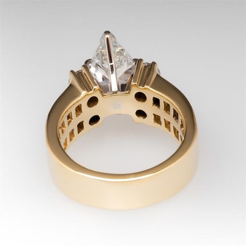 CAOSHI Custom Women American Gold Plated Jewelry Bling Shining Cubic Zirconia Diamond Eternity Ring Engagement Wedding Rings