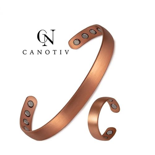 Women Pure Copper Bangle Copper Bracelet Men for Pain relief Rheumatic Arthritis