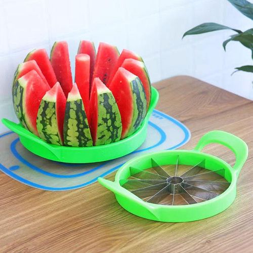 Stainless Steel Watermelon & Fruit Cutter Multipurpose Kitchen Tool for Vegetable & Food New Condition Metal Cutting Tools