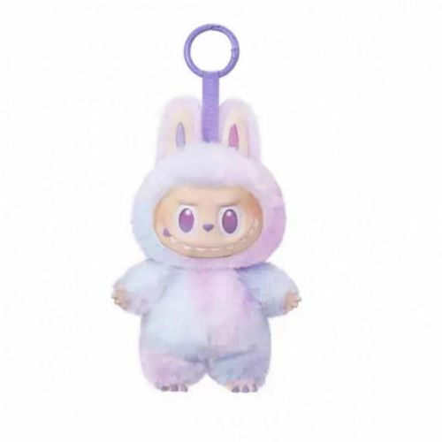 Labubu Original High Quality Macaron Blind Box Plush Toys Plastic Monster Keychain and Doll Labubus La Bubu