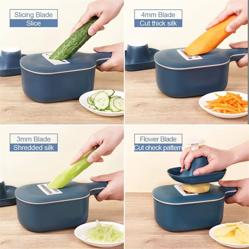 Kitchen Mandaline Slicer Hand Held Vegetable Slicer Cucumber Cutter Kitchen Tools & Gadgets