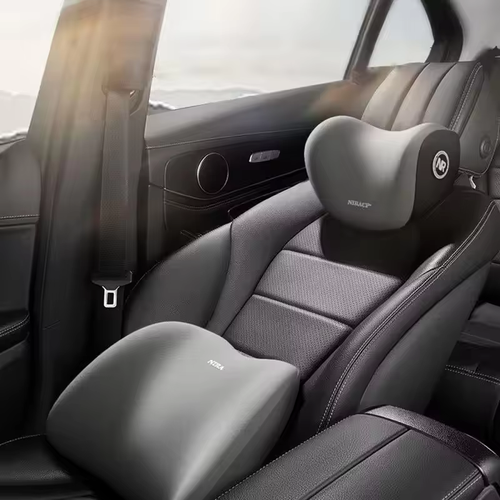 Car Headrest Neck Pillow Support Memory Cotton Car Seat Lumbar Support Soft Neck Rest Protector Waist Cushion for Car Pillow