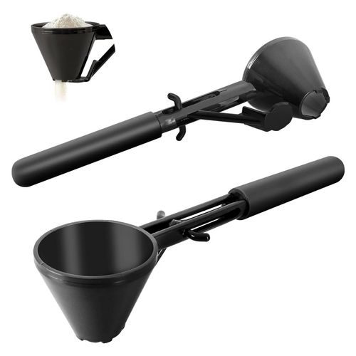 Eco-Friendly Coffee Filter Spoon Measuring Spoon Funnel for No Spill Preparation Protein Powder Exercise Drink Milk Spoon