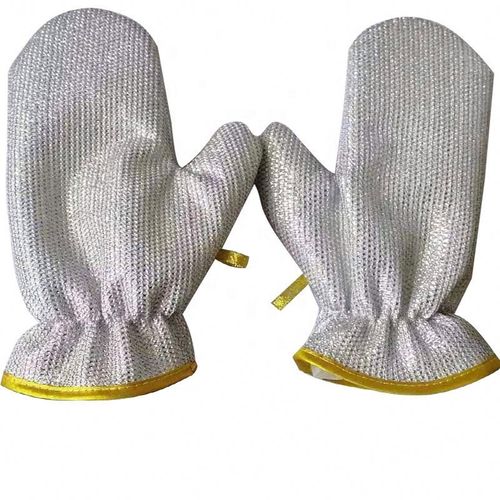 Wire Dishwashing Gloves Kitchen Multi-functional Waterproof and Durable Professional Cleaning Dishwashing Artifact
