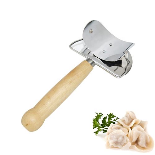 Stainless Steel Dumpling Wrapper Skin Dough Cutter Circle Roller Ravioli Mold Dumpling Maker Cooking Utensil Kitchen Accessories