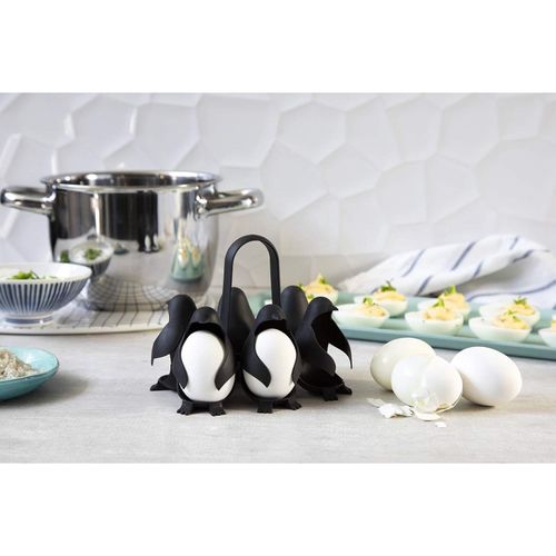 Creative Penguin Egg Cooker Household Egg Mold Holder Cute Rack for Kitchen Gadgets Egg Storage Box Egg Tools