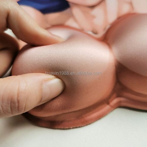 Custom 3D Cute Anime Ergonomic Silicone Gel Wrist Mousepad Nude Ass Breast DIY Wrist Rest Support