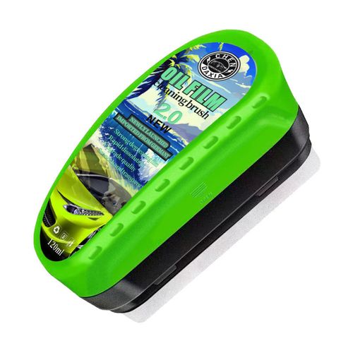 Powerful Car Windshield & Side Window Oil Film Cleaner Rearview Mirror Wipe with Effective Brush for Decontamination