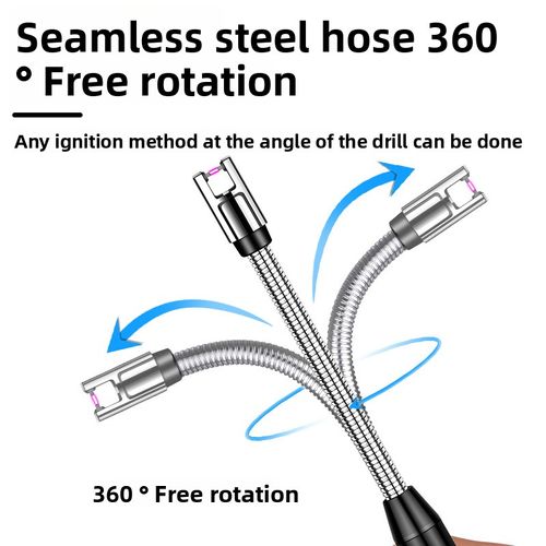 2025 Outdoor Smoke Accessories Rechargeable Flameless USB Candle Lighting Multi-Function Electric Arc Lighter Plasma Lighter