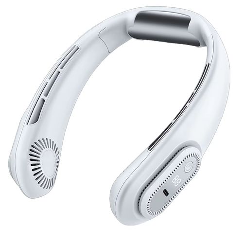 Ventilador de pescoço pendurado ventilador de pescoço recarregável sem folhas ventilador de pescoço portátil