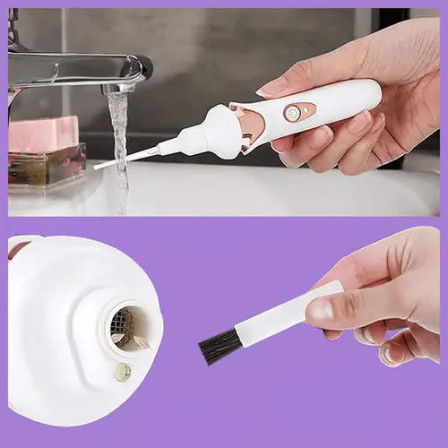 New portable rechargeable light controller low decibel safety electric earwax cleaner💎