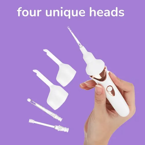 New portable rechargeable light controller low decibel safety electric earwax cleaner💎