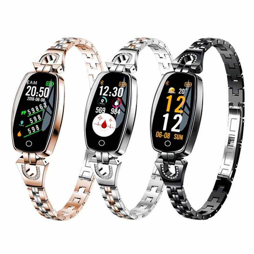 Fashion Design Smart Watch Hot Fashion Women Smart Bracelet Heart Rate Blood Pressure IP67 Water Proof Calories Fitness Tracker