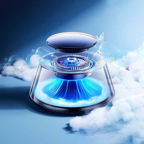 Hot Selling Solar Energy Smart Car Air Freshener Diffuser Cloud View Car Dashboard Perfume Accessories Aromatherapy Diffuser