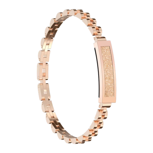 Real-Time Health Alerts Sport Smart Bracelet Jewelry ECG Fall Detection Titanium Alloy APP Control Women Smart Band Bracelet