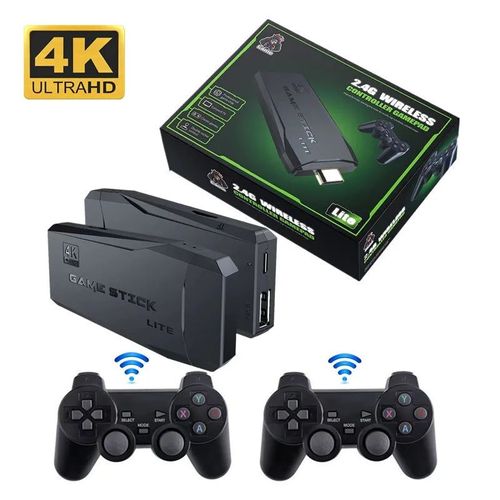 igh Quality 4K hd M8 Game Stick with 2.4g Wireless Controller 64GB 20000 Gamestick Retro Mini Game Console