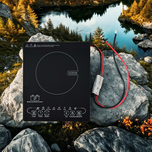 DC 24V-48V Solar Photovoltaic DC Voltage Induction Cooker Solar Cooking Real Power Induction Cooker