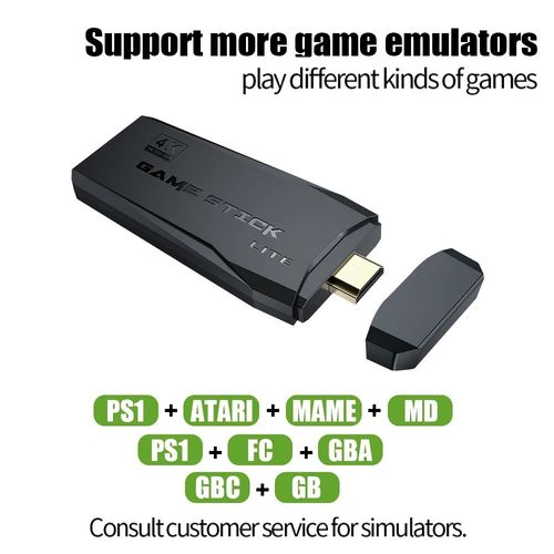 igh Quality 4K hd M8 Game Stick with 2.4g Wireless Controller 64GB 20000 Gamestick Retro Mini Game Console