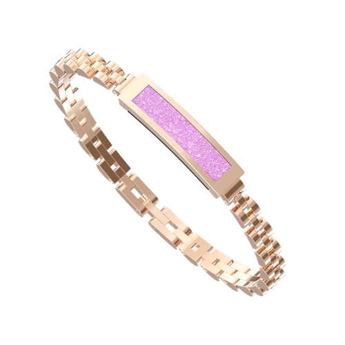 Real-Time Health Alerts Sport Smart Bracelet Jewelry ECG Fall Detection Titanium Alloy APP Control Women Smart Band Bracelet
