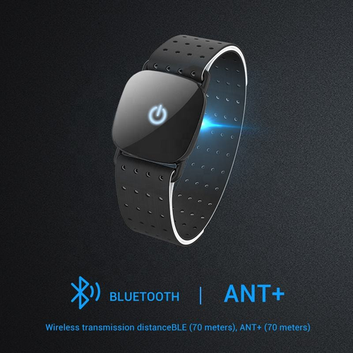 Health Band Smart Bracelet Waterproof Fitness Tracker Heart Rate Monitor Chest Set with Watch Android Operated Sports Wristwatch