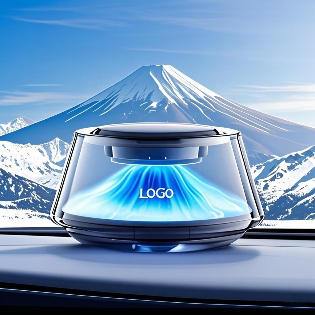 Hot Selling Solar Energy Smart Car Air Freshener Diffuser Cloud View Car Dashboard Perfume Accessories Aromatherapy Diffuser