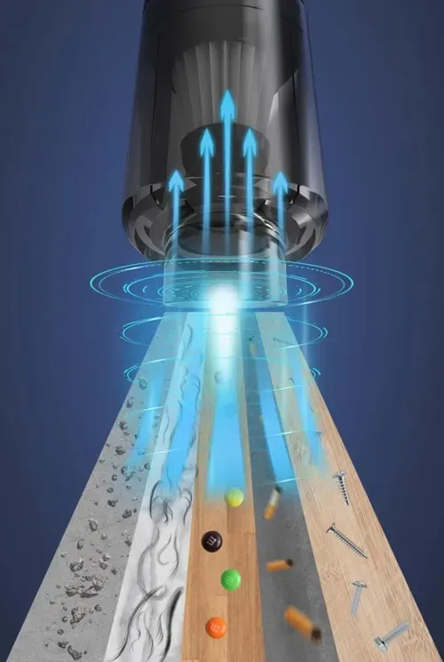 Suction Handheld Vacuum Cleaner Multi Function Car Blowing Suction Dual Purpose Wireless Pet Cleaning