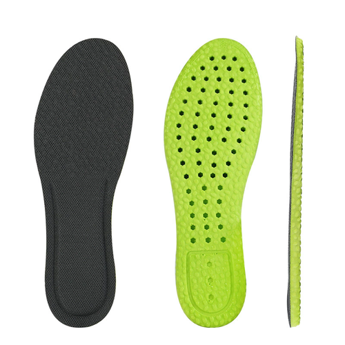 Sport Insole Casual Antibacterial, Odor Proof, High Elasticity and Shock Absorption White Shoes Suitable for Wide Forefoot