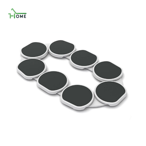 Multifunctional Oval Shape Food Turntable Portable Table Train Tableware Rotating Dining Turntable Trays for Serving Food