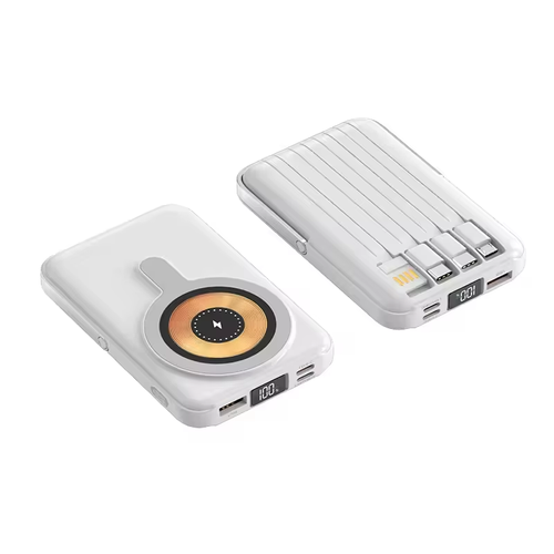 HYTO PD 22.5W Fast Charging Portable External Battery Power Bank 10000mAh Wireless Charger Mini Magnetic Power Bank With Stand