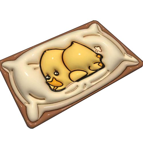 Custom 3D Printed Cartoon Bath Non-slip Mat Super Absorbent Diatom Mud Bath Rug