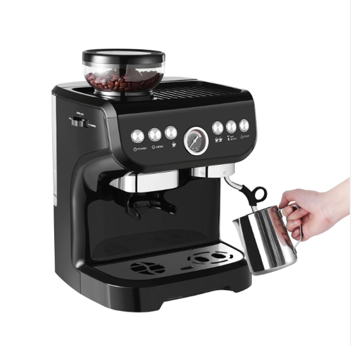 7'' Full Graphic Display and 18 Coffee Recipe Books One Touch Fully Automatic Coffee Machine