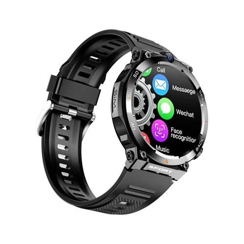 2025 New Arrival 4G 5G Smart Watch H10 WiFi GPS Dual Camera Video Call NFC 2+16GB 900MAH Battery Android Smart Watch