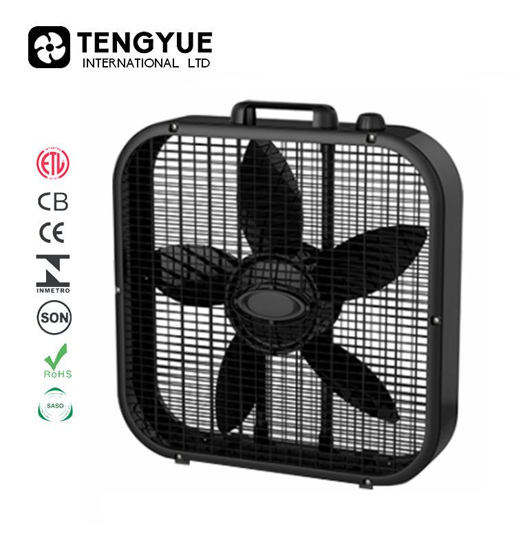 ETL Metal Frame Box Fan Wholesale & Door to Door America Shipment Wholesale Box Fan &Ventilador Caja