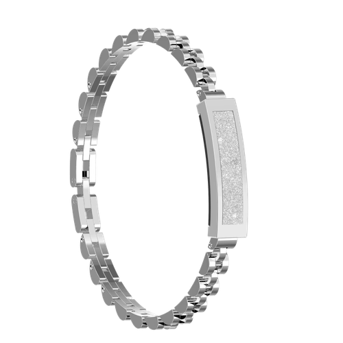 Real-Time Health Alerts Sport Smart Bracelet Jewelry ECG Fall Detection Titanium Alloy APP Control Women Smart Band Bracelet