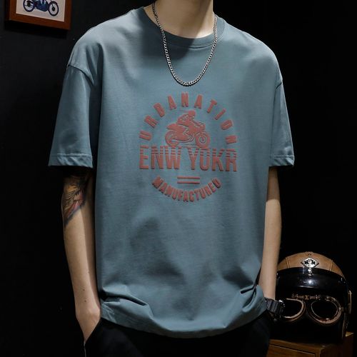 Wholesale High Quality Brand Custom Printing Graphic Drop Shoulder Oversized t Shirt Men's T-shirts