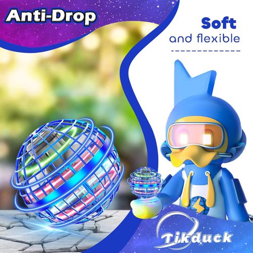 Flying Orb Ball Hand Controlled Mini Drone Outdoor Toys for Kids Adults Birthday Gift Cool Stuff for Boys