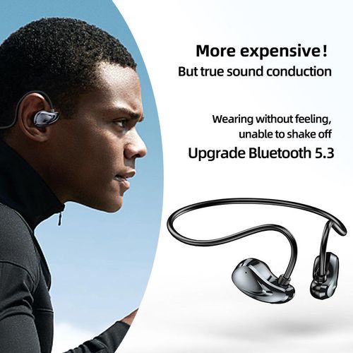 TWS Ture Wireless Earbuds KM-A60 Air Bone Conduction Comfortable on Ear Headphone